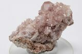 Beautiful, Pink Amethyst Geode Section - Argentina #195378-1